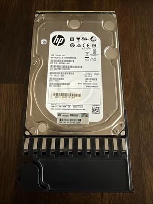 787643-001 HPE MSA 6TB SAS 12G 7.2K LFF HDD Seagate ST6000NM0125 w/ carrier