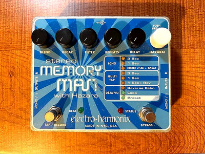 Electro-Harmonix Memory Man mit Hazarai Effektpedal für Gitarre GETESTET aus ...