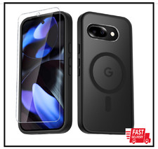 for Google Pixel 9a Case, Magnetic Phone Case with 1 Screen Protector Fast Ship
