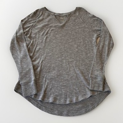 American Eagle Women s Sweater Small Light Gray Lightweight Soft