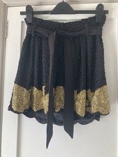 Special Occasion Beaded Shorts By Virgos Lounge Size 8