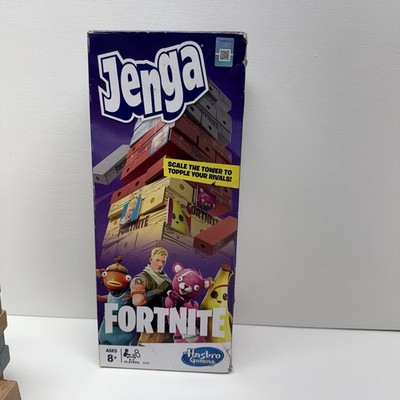 Hasbro Gaming Jenga Fortnite Edition Game Wooden Blocks - Blocks Only