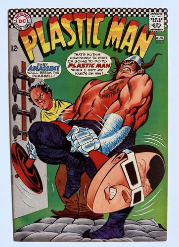 PLASTIC MAN #5 - Silver Age Plastic Man (DC, 1967) High Grade - Picture 1 of 10
