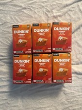 6 Dunkin Pumpkin Spice Artificially Flavored Coffee Keurig K Cup Pods 60 Count.