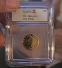 1910 Liberty Nickel ICG Genuine Gold Plated 5C Coin