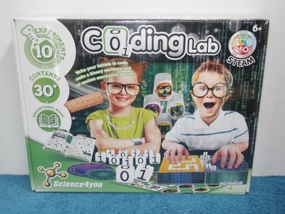 Science4you - Coding Lab - 10 Science Experiments Kit (30+ Artikel) - Neu & Versiegelt