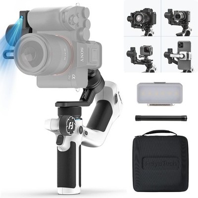 FeiyuTech SCORP Mini 2 3-Achsen Gimbal Stabilisator Kit AI Tracker Fülllicht 1,3 Zoll