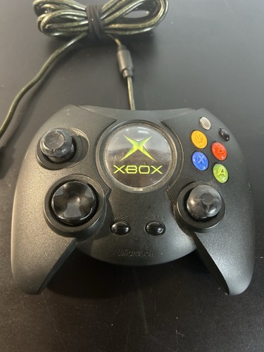 Xbox Duke Controller OEM Microsoft Original X08-17160 No Breakaway Cable -Tested - Picture 2 of 3