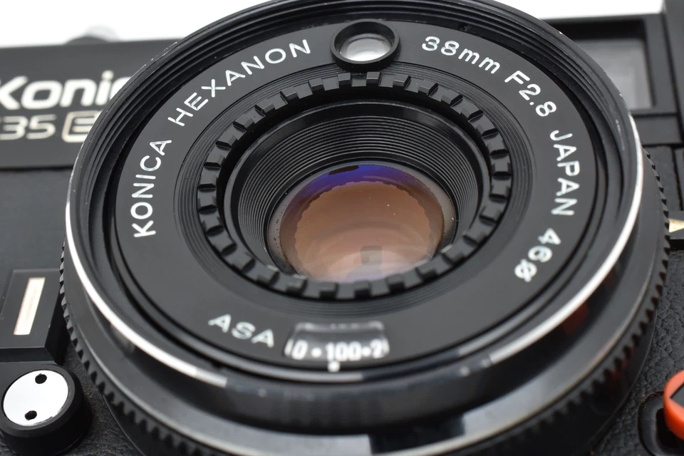 🎦【Near MINT in BOX】 Konica C35 EF D Point & Shoot 35mm Film Camera From JAPAN - Image 2 of 4