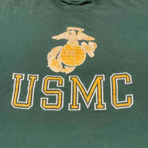 Vintage USMC Marines T Shirt Spell Out 