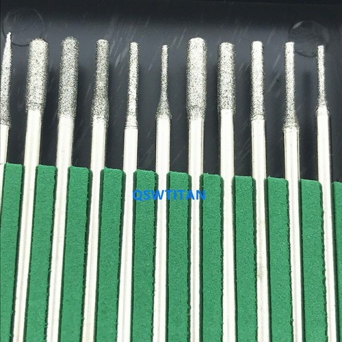 30pc/box Dental Lab Equipment Diamond Burs Millers Tooth Drill Jeweler Polishing - Picture 4 of 6