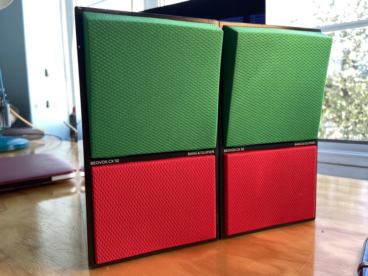 Bang & Olufsen BeoVox CX50 Speakers- Original Black paint