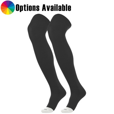 TCK Pro Plus Performance Over Knee Tube Socks Adult White Toe