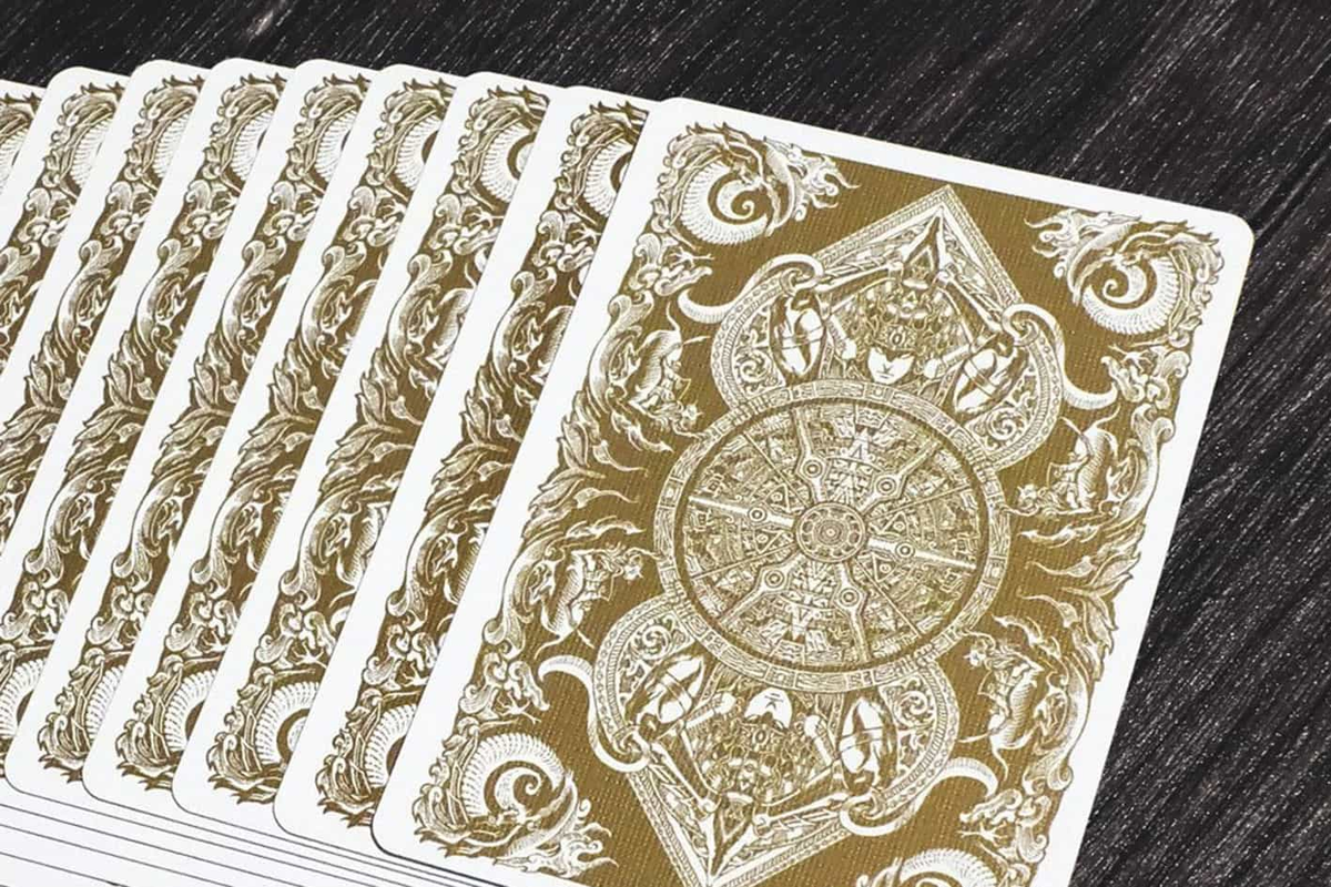 Bicycle Golden Asura Playing Cards - Poker Sized Premium Deck