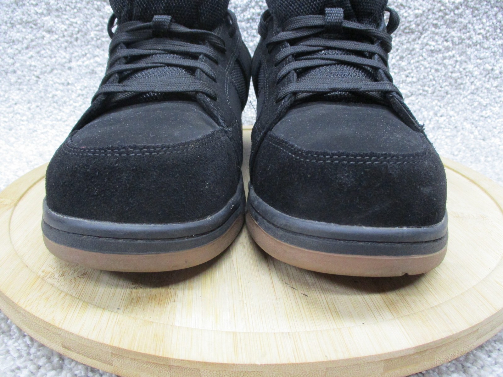 Brahma Men's Grate II Steel Toe Work Shoes Black Lace up Mens Size 9.5 EUC eBay