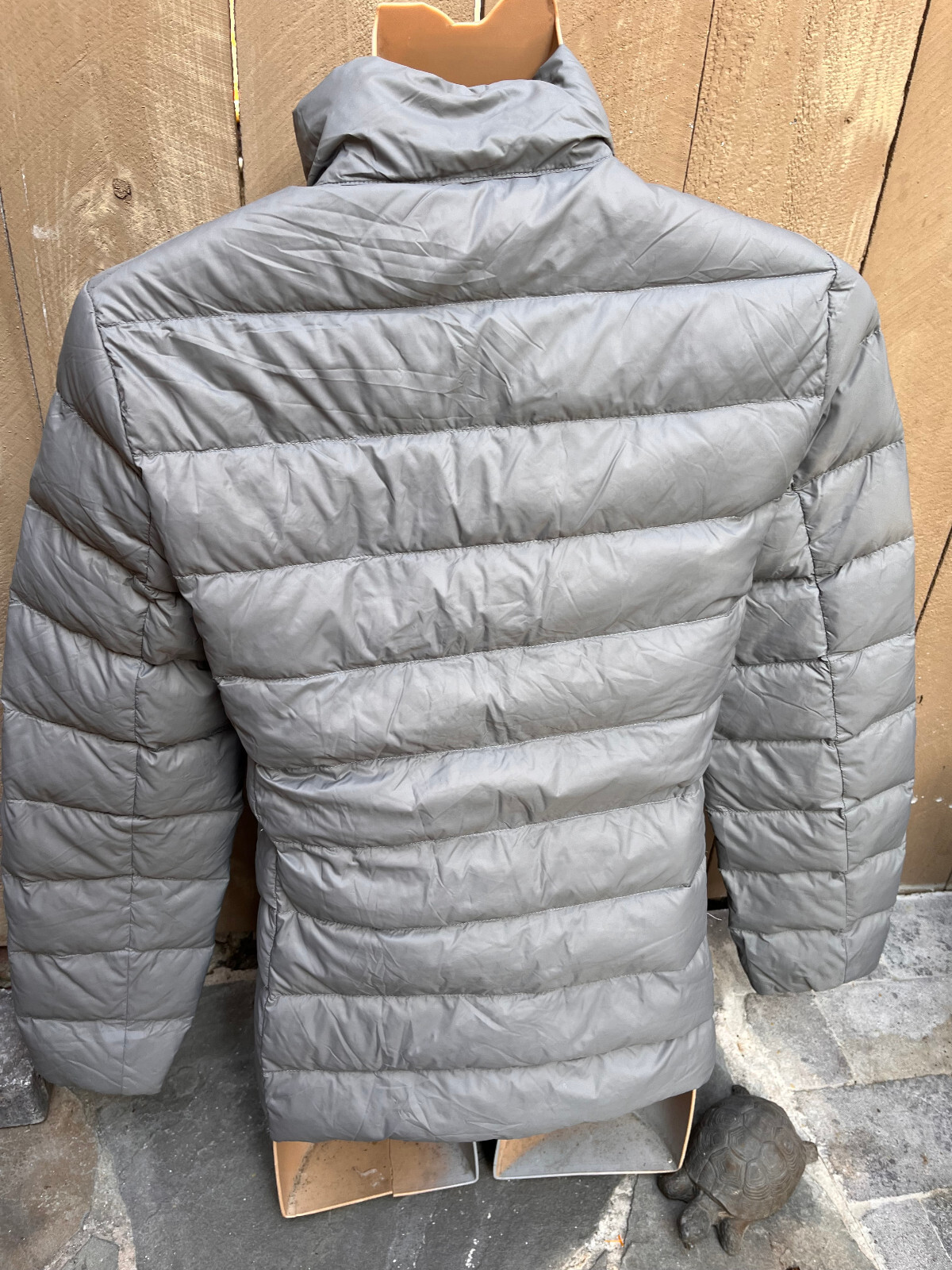 Quince GRAY Lightweight Down Packable Puffer Jack… - image 2