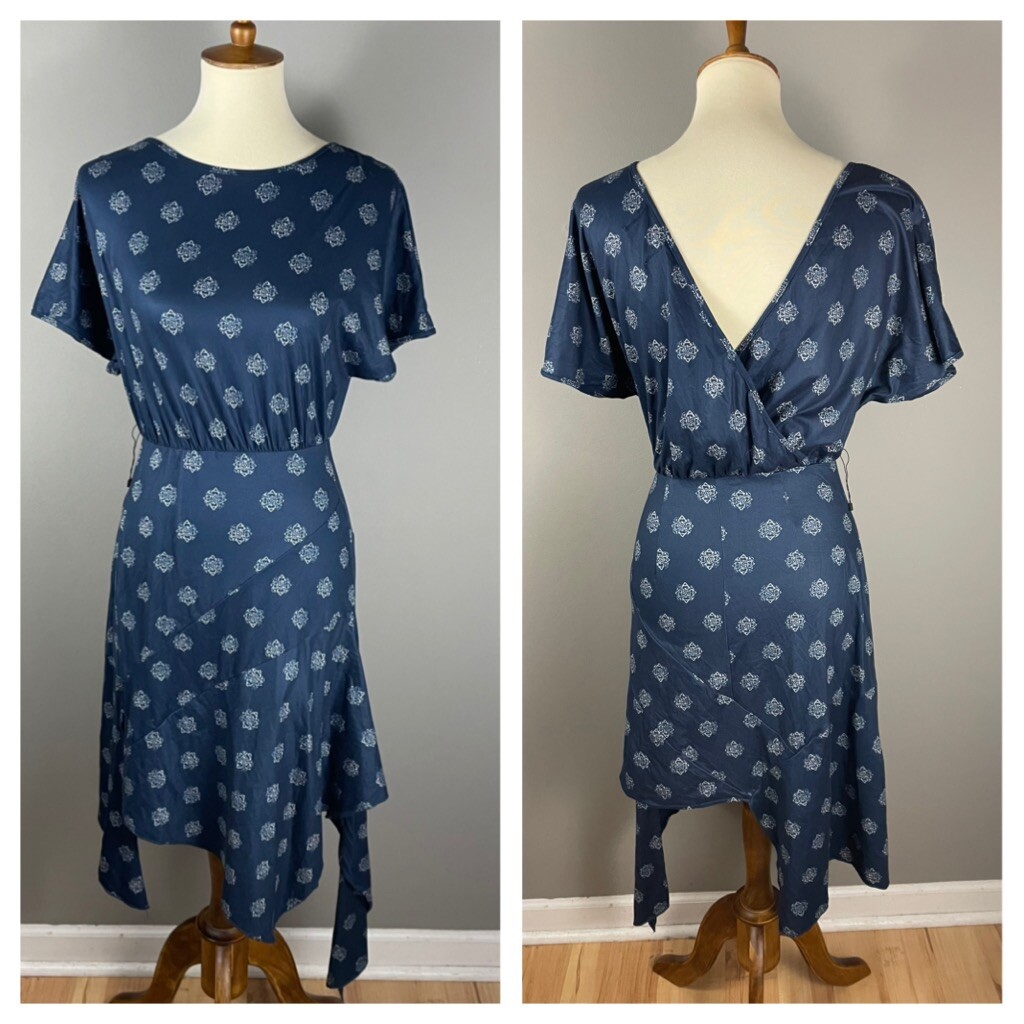 mia joy dress New! Joyfolie Collette in barely blue lace dress girls size 6 Joyfolie Womens Mia Dress in Navy Bird Print Joyfolie Dresses | Joyfollie Mia