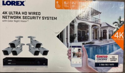 Lorex 4K IP (6)CAMERAS 