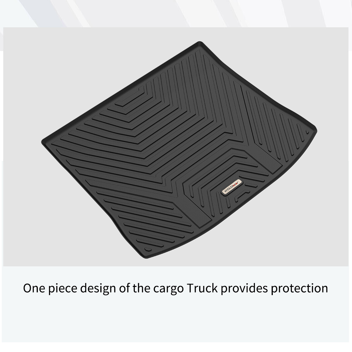 Truck Accessories Cacartist Custom Fit Cargo Liner For Ford Edge & Lincoln MKX - TPE All Weather Trunk Mat TPE Trunk Mat