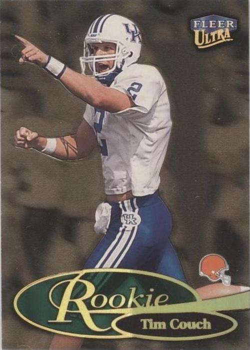 1999 Fleer Ultra - Rookie Tim Couch #262RG Gold Medallion Edition (RC ...