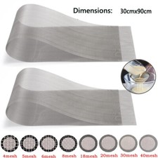 304 Stainlesss steel filter screen 4-500 Mesh Woven Wire Screening Filter Sheet