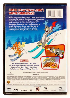 1 DVD 池田聡 2008 winter's tales 2008.1.26 Tom and Jerry: Winter Tails, DVD/2018, 10 Animated Adventures