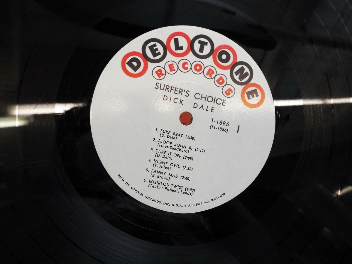 Dick Dale & The Del-Tones Surfer's Choice MONO ORIGINAL surf drag