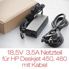 NETZTEIL POWER SUPPLY  FÜR PRINTER DRUCKER HP DESKJET 470 460 INKL. CABLE