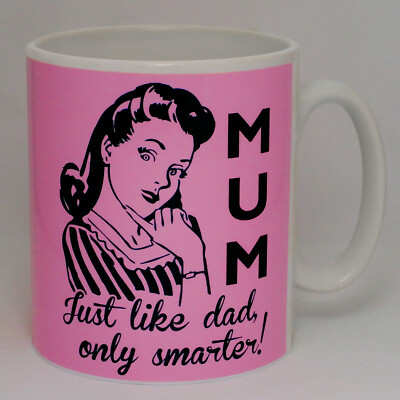 Mama wie Papa nur schlauer! Kann perfektes Muttertag Mama Geschenk personalisieren