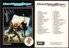 1991 TSR AD&D Gold Border Fantasy Art Card #255 ~Dungeons & Dragons Checklist