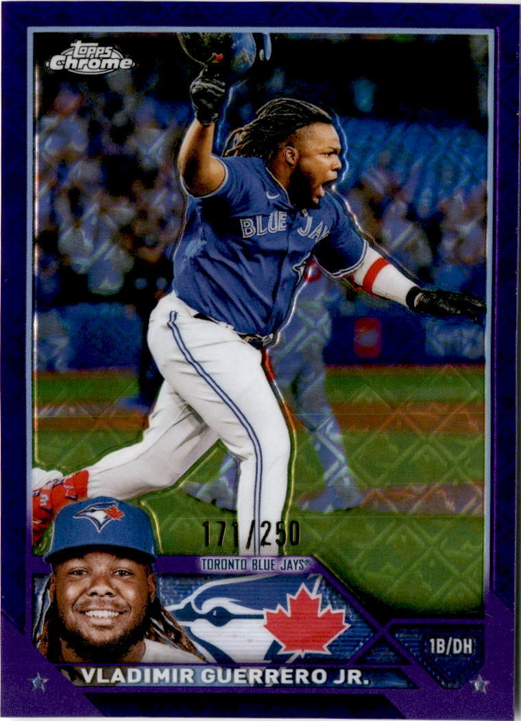 2023 Topps Chrome #50 Vladimir Guerrero Jr. Purple Refractor #/250