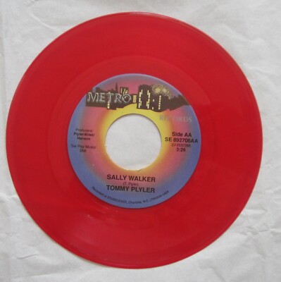 Tommy Plyer Sally Walker and She's Mine Red Wax Metro CAROLINA BEACH SHAG 45