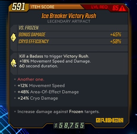 DLC 1-6 - PC/PS4/PS5/XBOX - Custom Level 72 Artefakte - Borderlands 3 - Bild 159 von 197