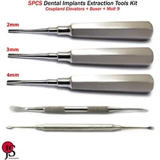 Dental Root Elevator Tooth Extraction Periosteal Elevator Buser Molt 9 Surgical