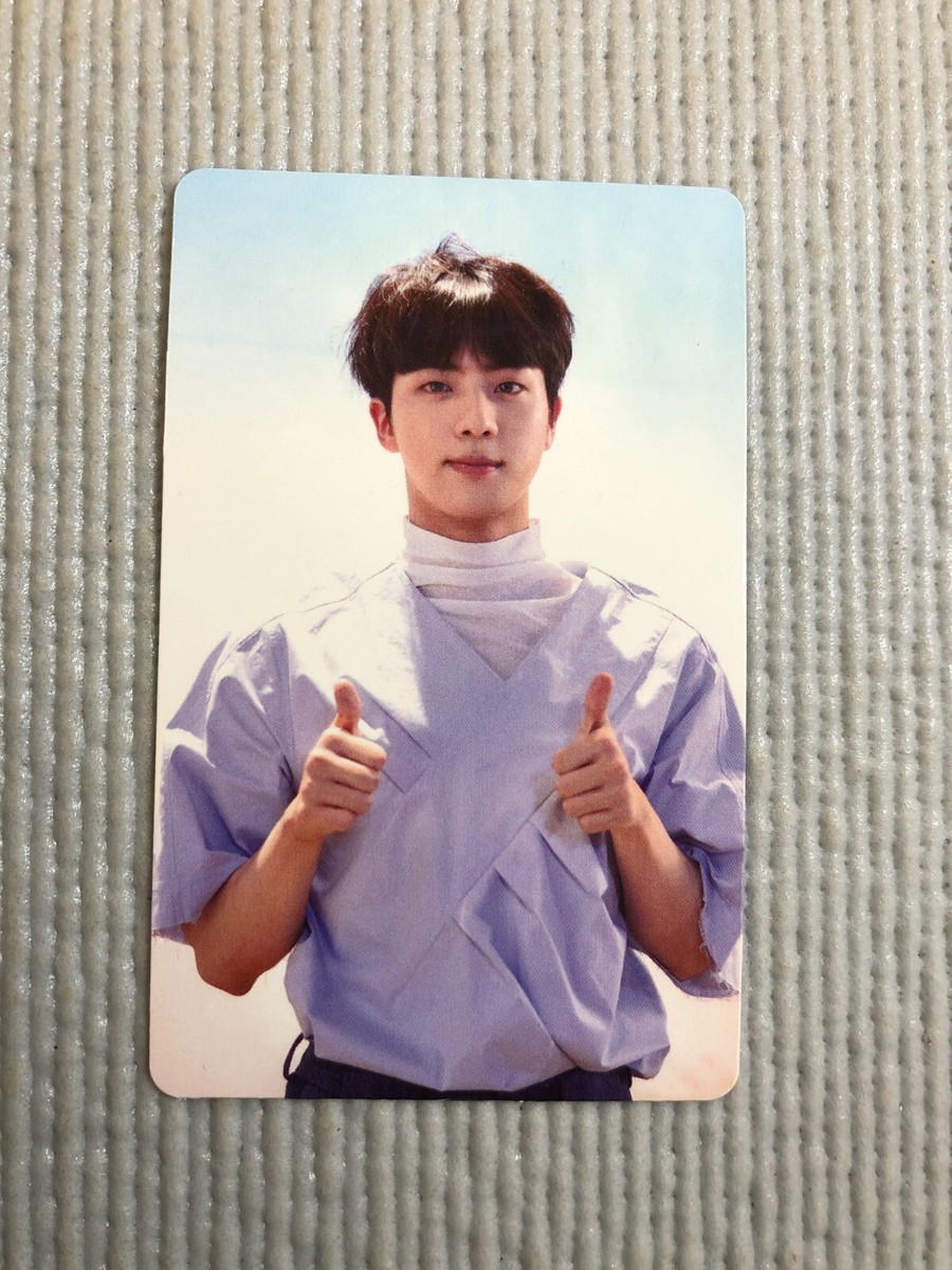 BTS Memories of 2017 DVD Limited Official Photo card ( JIN ) | eBay