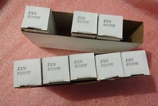 Lot of 8 Sylvania JAN-6189W Electron Tubes