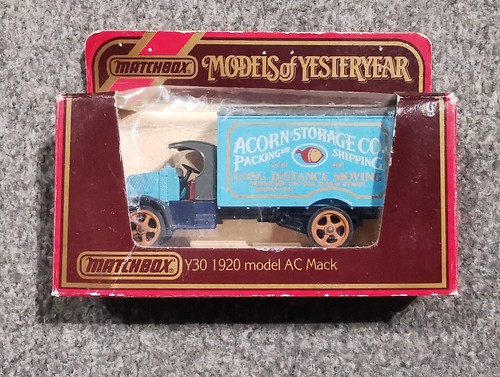 Matchbox Models of Yesteryear - Y30 1920 Model AC Mack - Acorn Storage