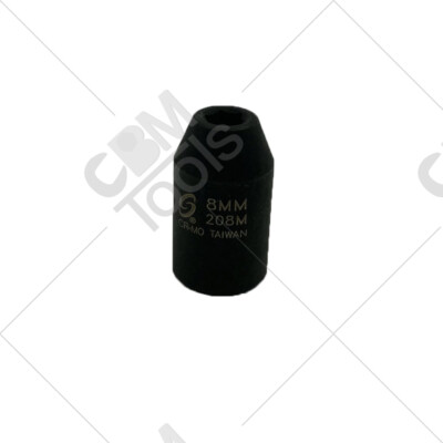 Sunex 208M 1/2 Drive 6 Point 8mm Impact Socket New Quality Guaranteed