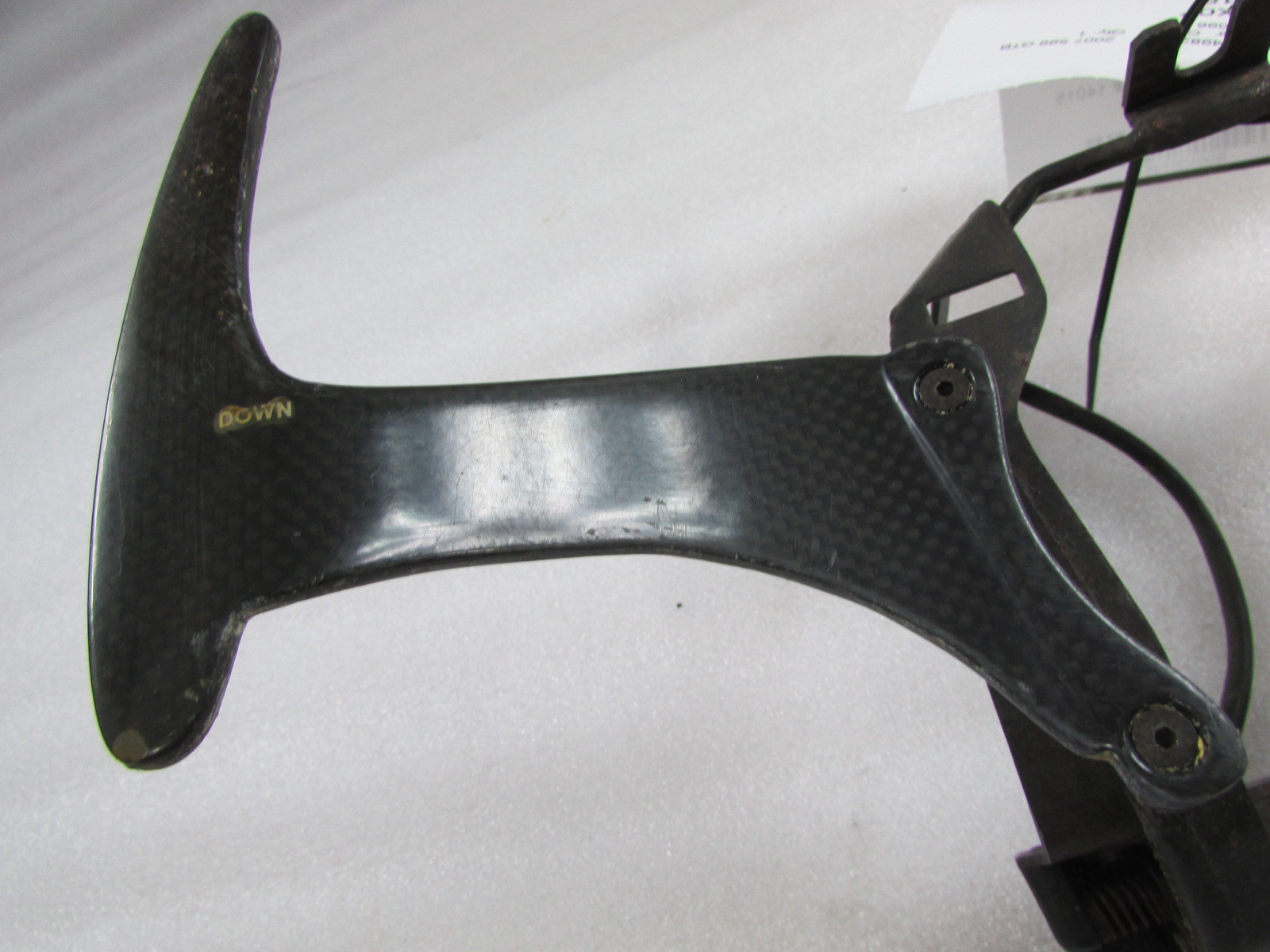 Ferrari 599 GTB, F1 Paddle Shifter, Carbon Fiber, Used, P/N 226096