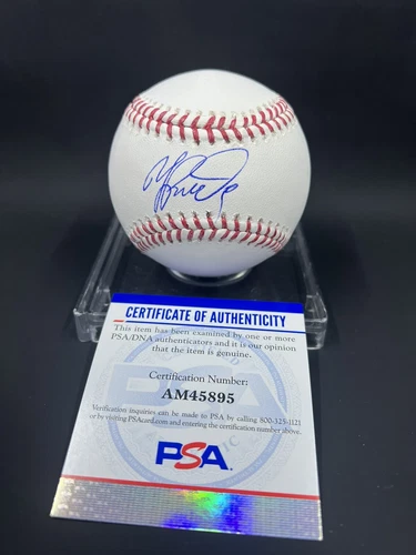 AJ Pollock Signed Rawlings ROMLB Baseball PSA/DNA San Francisco Giants