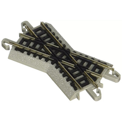 Bachmann E-Z Track System 30° Crossing (N-Scale) w/ Nickel Silver Rails BAC44840