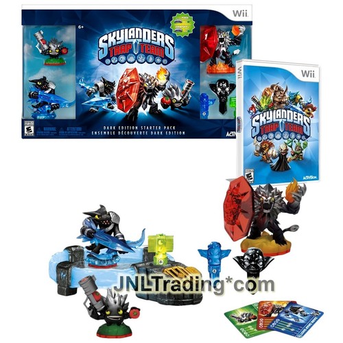 Skylanders Trap Team DARK EDITION Starter Pack Wii Food Fight Snapshot Wildfire - 第 1/1 張圖片