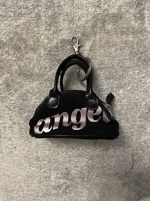 Victorias Secret MINI PURSE ANGEL SUPERMODEL Key Chain Ring BAG CHARM ...