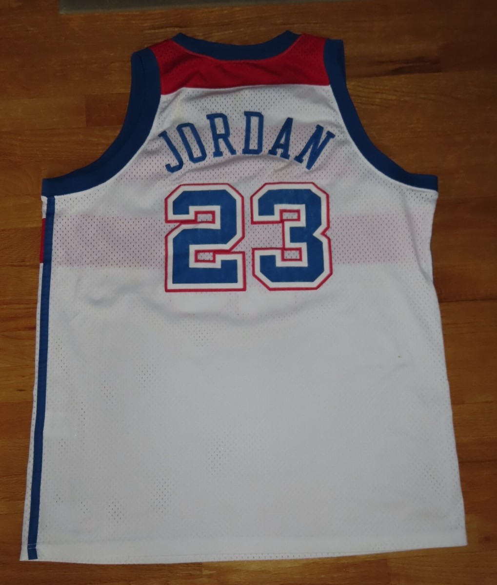 Vintage Nike MICHAEL JORDAN No. 23 WASHINGTON BULLETS (2XL