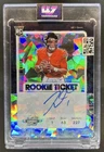 2021 Panini Contenders Optic Justin Fields RC Cracked Ice Ticket RPS Auto #/22