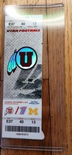 2015 Michigan vs Utah Football Ticket Stub Jim Harbaugh U Of M Coaching Debut