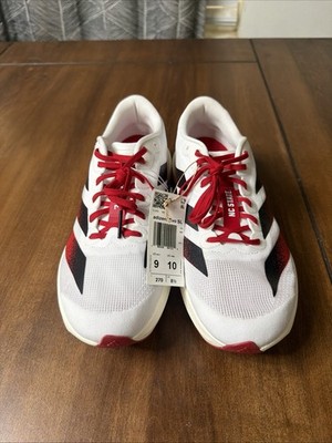 Adidas Adizero Evo SL NC State Running Wolfpack JQ4571 Men's Size 9 Shoes