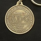 Honeywell ADG Aerospace & Defense 25 yrs of Excellence Medallion Key Ring/Chain — photo 2