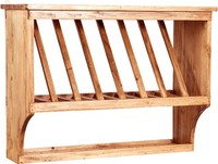 Biscottini Piattaia Shabby Chic Holz Naturale 80X28X60 Wandboard KüChe