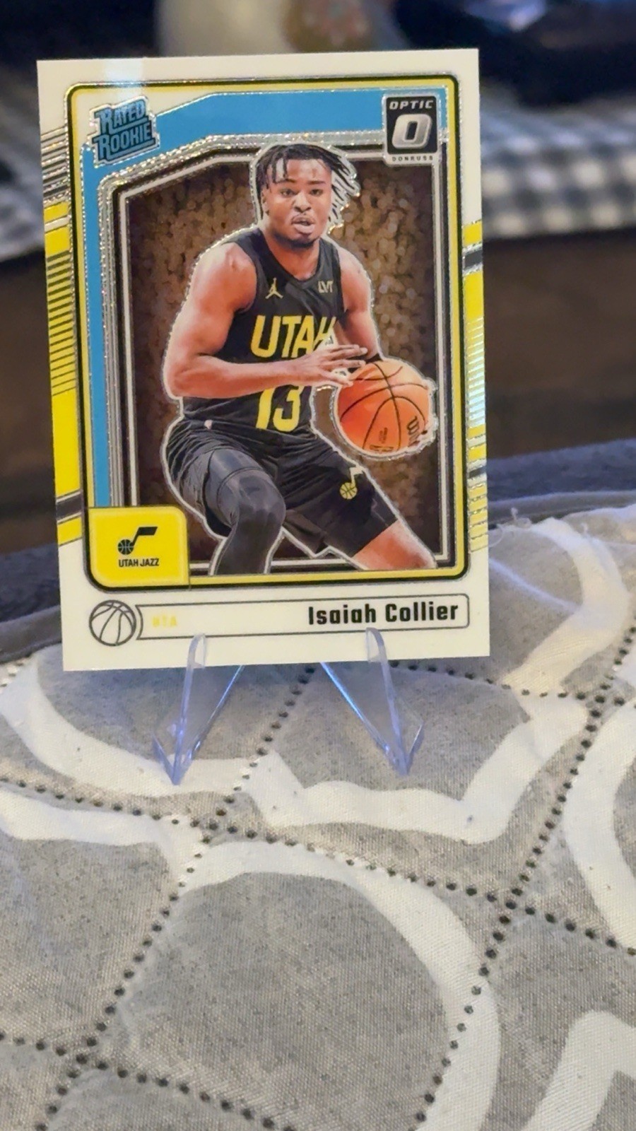 2024-25 Donruss Optic Rated Rookie Isaiah Collier #295 RC